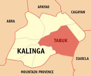 what is the capital of kalinga|Tabuk Map .